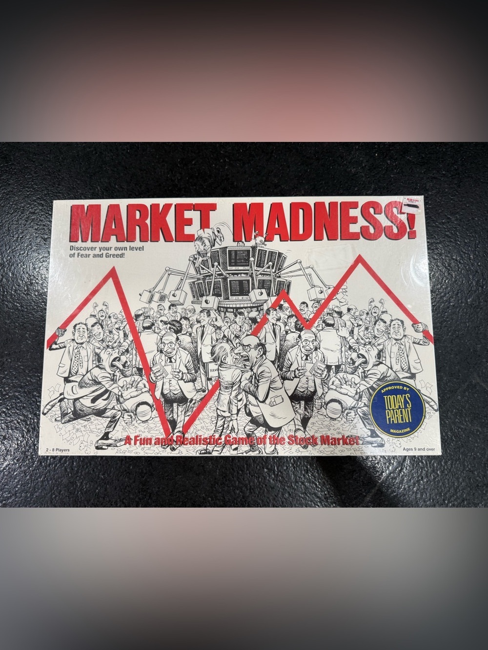 Vintage 1974 Market Madness Board Game Complete Stock Market Strategy Retro